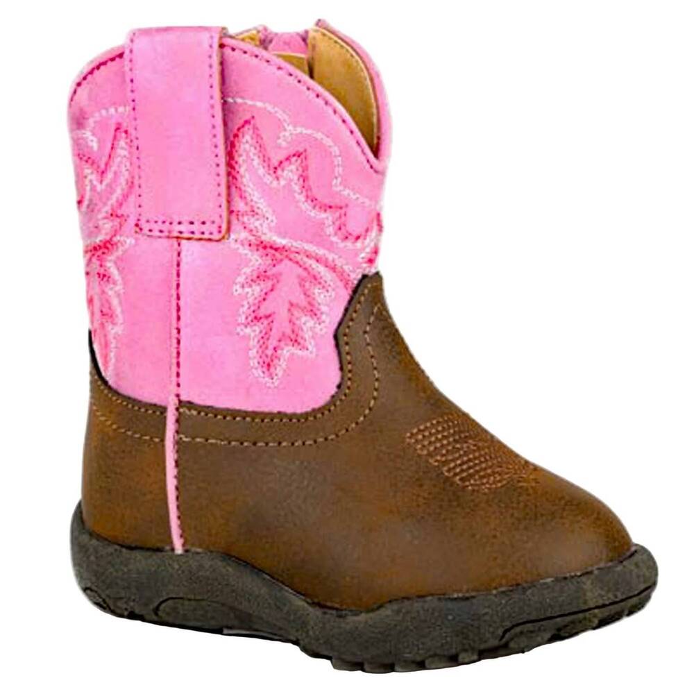 NEW TIN HAUL girls cowbabies gretchen boot in brown